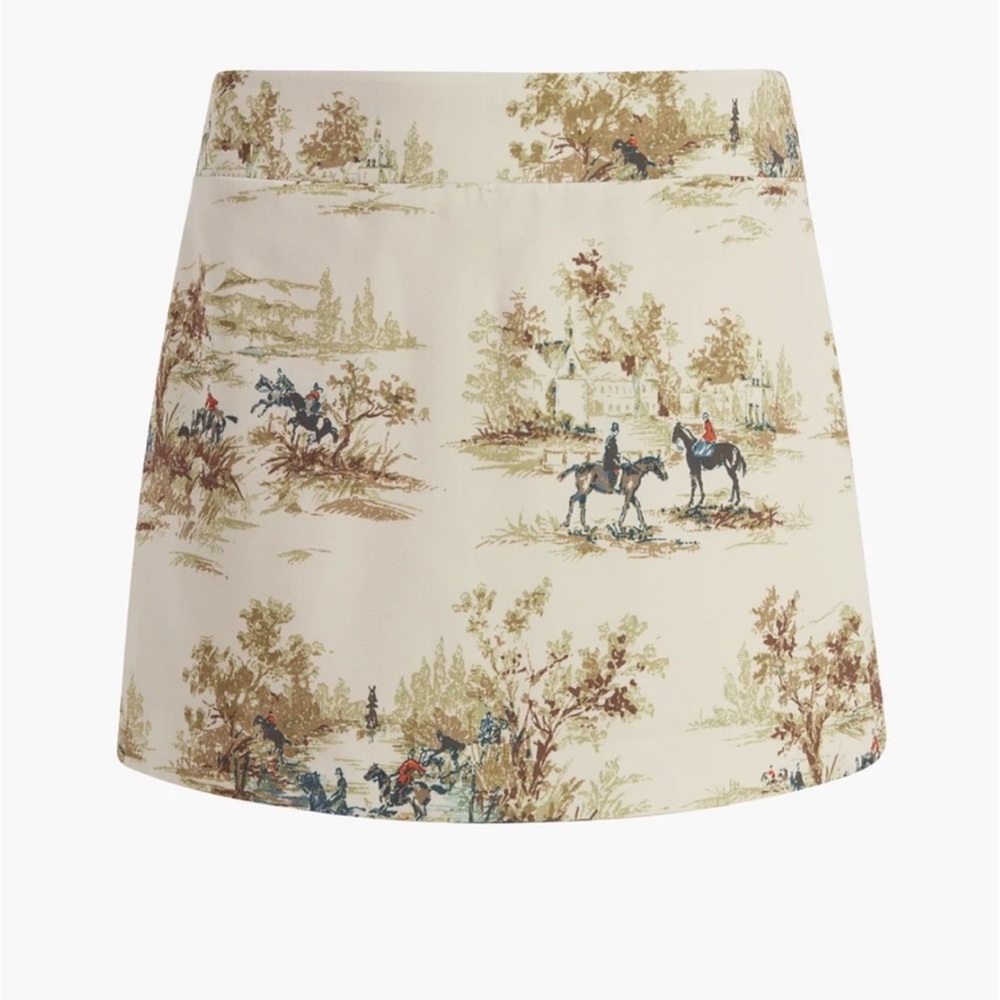 ISO Hill House Cream Equestrian Print Mini Skirt!!